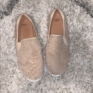Fuzzy UGG sneakers